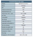 Motor Gasolina Cuñero 6.5Hp 3600Rpm Hi Force Motor G 6.5 Hf-C