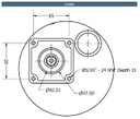 Motor Diesel Cuñero 5Hp 3600Rpm Hi Force Motor D 5 Hf-C