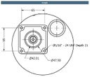 Motor Diesel Roscado 5Hp 3600Rpm Hi Force Motor D 5 Hf-R