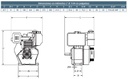 Motor Diesel Cuñero 10Hp 3600Rpm Hi Force Motor D 10 Hf-C-E