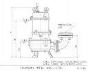 Motobomba Sumergible 3Hp 220-440V 3F 2" Tsurumi 50Nh22.2