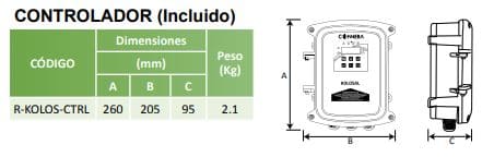 KOLOS46015011 / Bomba Lapicero 1hp Solar 1500Watt  110V CD Altamira