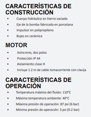 Mini60-12/1127 / Motobomba Presurizadora  1F 110V 1/3" Altamira Mini Smart