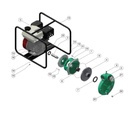 Motobomba Centrifuga 6.5Hp Gasolina 2X2" Barnes Hg 2 65 Hf