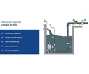 HICB100 / Cheque de Bola 4" Bronce Helbert