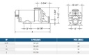 94216603 / Motobomba Hidromasaje 1.5Hp 1F 115V S15Jcm-A