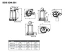 Motobomba Sumergible 4/10Hp Little Giant 9Eh-Cim