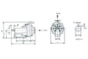 62849000A2 / Bomba Eje Libre 120Hp 1750rpm 425mm Prensa Estopa 10x40PE. IHM Eurolinea