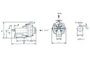 Bomba Centrifuga 120Hp Eje Libre 5X4" Ihm Eurolinea 10x40Pe