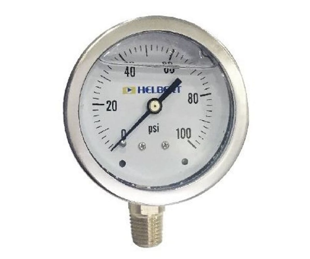 Manometro Glicerina 0-200Psi Winters Fbvw200