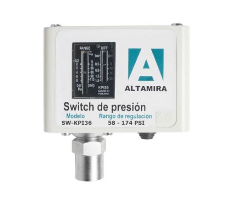 Switch Presion Kpi36 58-174 psi Altamira Sw-Kpi36