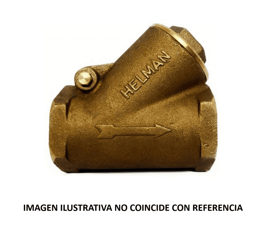 [130-3] Valvula Cheque Cortina 3" Napoli 130-3 