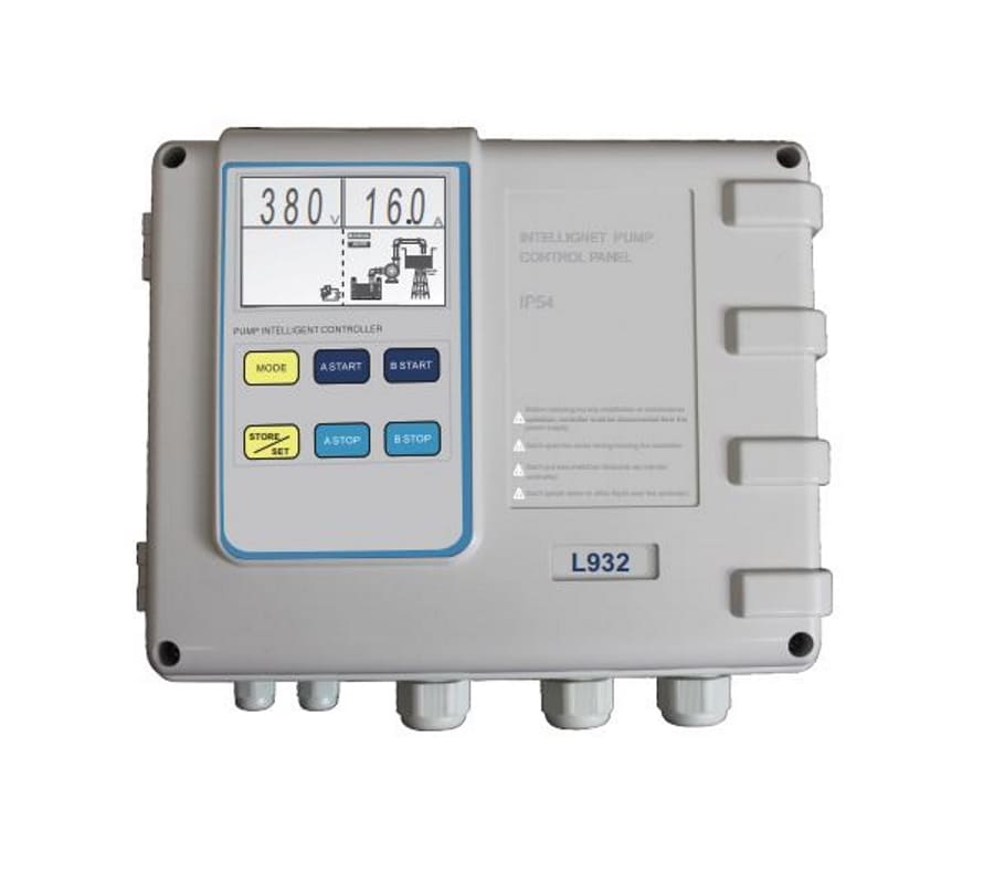 Controlador Inteligente Dos Bombas 5 - 7.5Hp 220V 3F 25Amp  L932 Hydrosmart