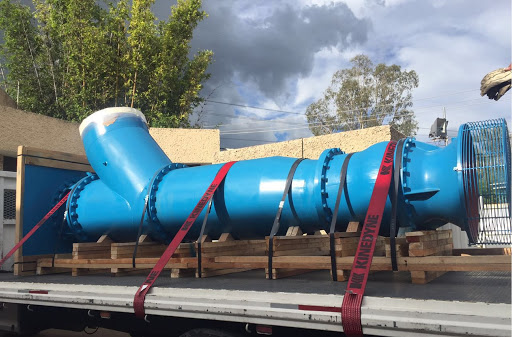 Bomba Axial 16" 60hp sin Motor 2 Etapas Warson 16PO1A875RPM2ET                  