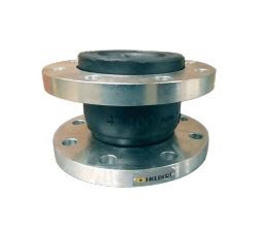 Unión de Expansión 3" Anti vibratoria Borracha Gaer INWO075