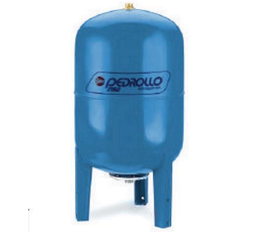[4-1-31] Tanque Hidroneumatico Membrana Precargado 100Lts Vertical Pedrollo Vt100