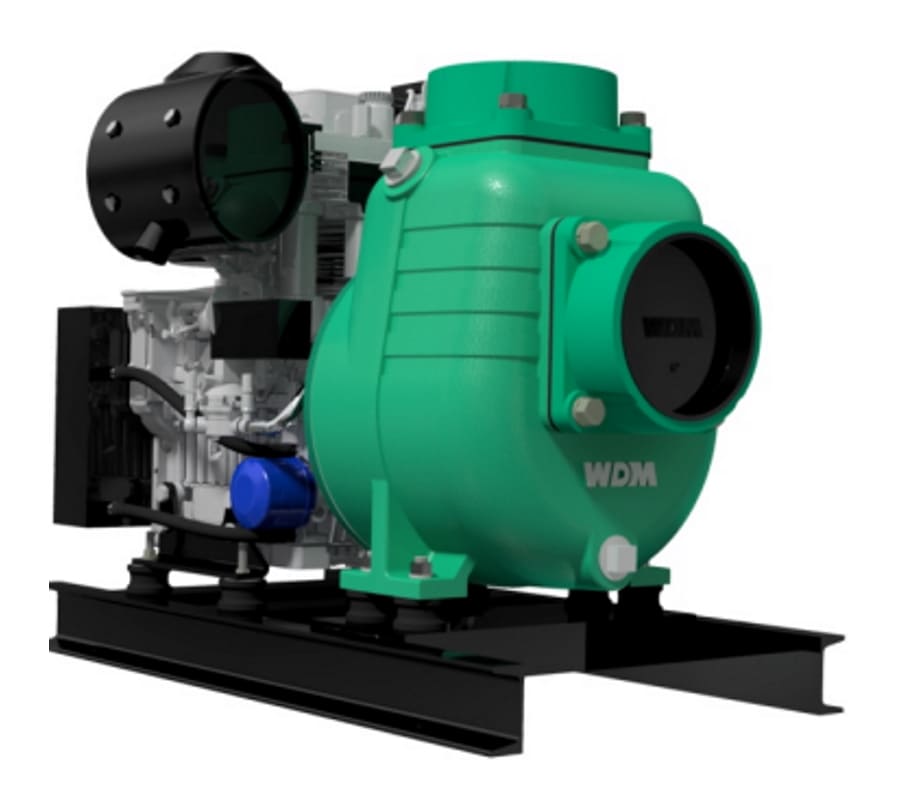 Motobomba Autocebante 22Hp Diesel 6X6" Barnes Ad 6B 220 Hf