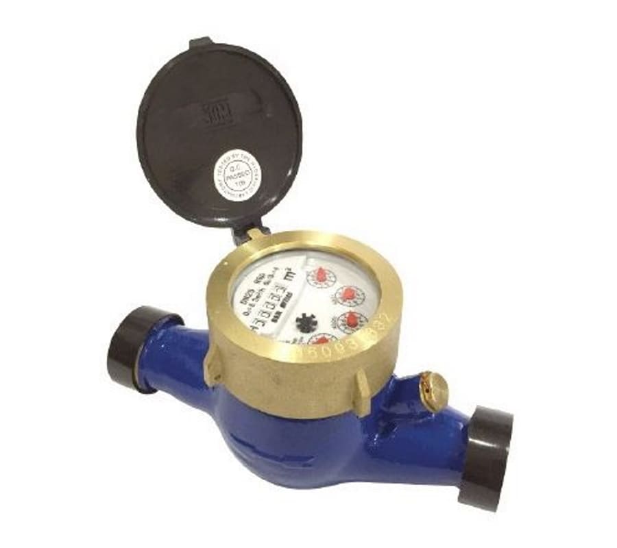 [DDBM025] Medidor de Caudal 1" Chorro Multiple Metalico Bar Meters Ddbm025
