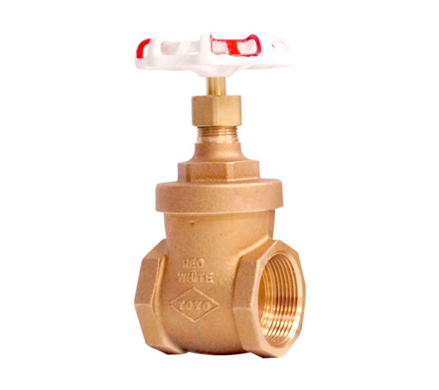 Valvula de Compuerta 3" Bronce Red White Toyo Carw075