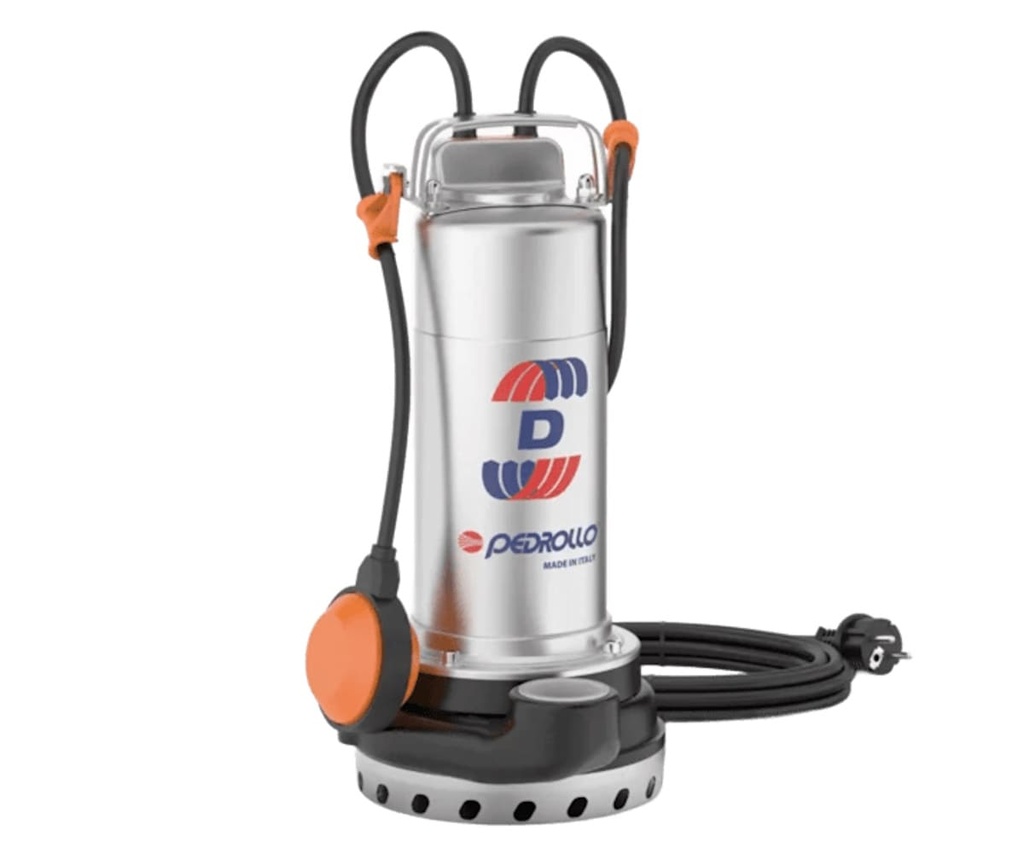 Motobomba Sumergible 1Hp 220V 1F 1.5" Pedrollo Dm20-N