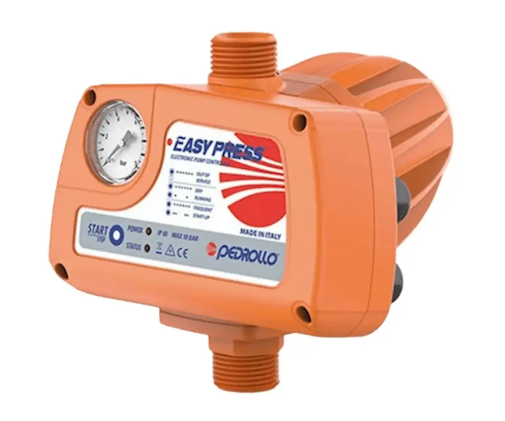 [4-6-25] Regulador Electronico 2.2bar 220V 1X1” 16Amp Pedrollo Easypress 2.2