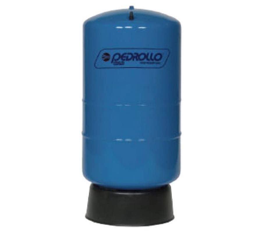 Tanque Hidroneumatico Diafragma 100Lts Vertical Pedrollo Pewn100V