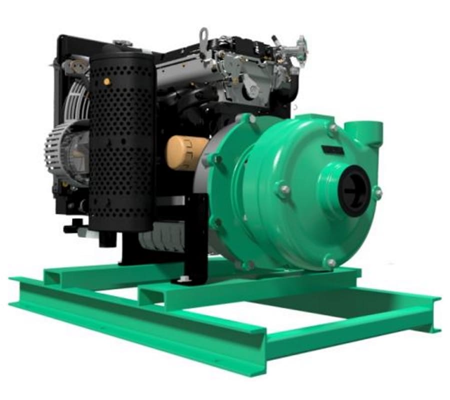 Motobomba Centrifuga 33Hp Diesel 2.5X2" Barnes Gd 2C 330-Ld