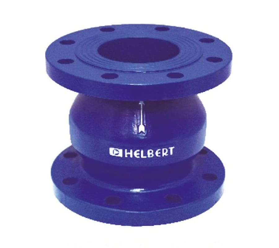 Valvula Cheque Antigolpe de Ariete 8" Hierro Ductil Helbert Hjcd200