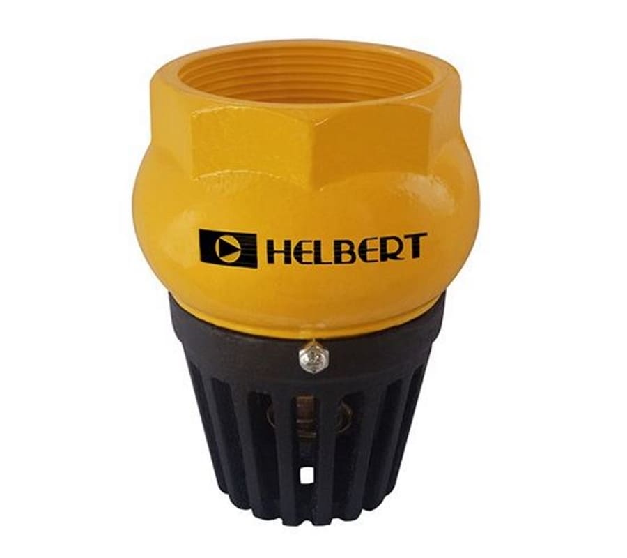 [HDVP100] Valvula de Pie 4" Hierro Helbert HDVP100