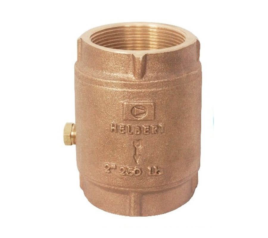 Valvula Cheque Hidro 1-1/4" Helbert Hgvc032