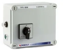 [4-7-2] Caja de Control Bomba Lapicero 1Hp 220V 1F Pedrollo Qem100