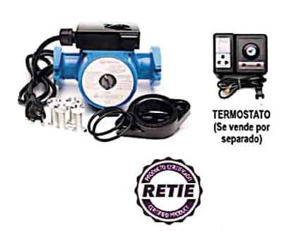 Motobomba Reforzadora 0.2Hp 110V 1F 1.5X1.5" Aquapak Loop3V-32-9-1115