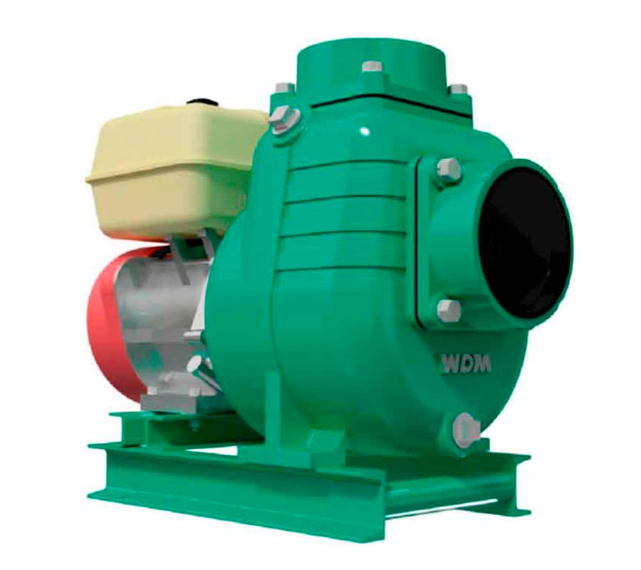 [1D0552] Motobomba Autocebante 13Hp Gasolina 6X6" Barnes Ag 6B 130 Hf