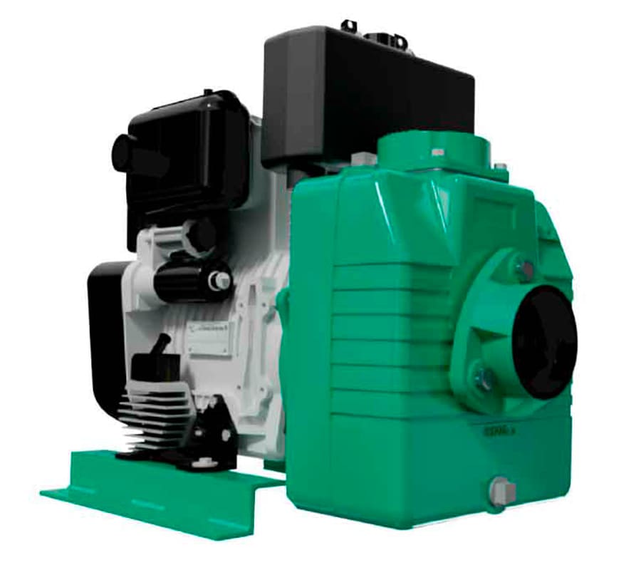 [1D0101] Motobomba Autocebante 19Hp DIesel 4X4" Barnes Ad 4 190 Ld