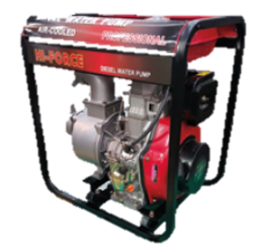 [1D0327] Motobomba Autocebante 10Hp Diesel 4x4" Barnes Aad 4 100 Hf-Tray  1D0327