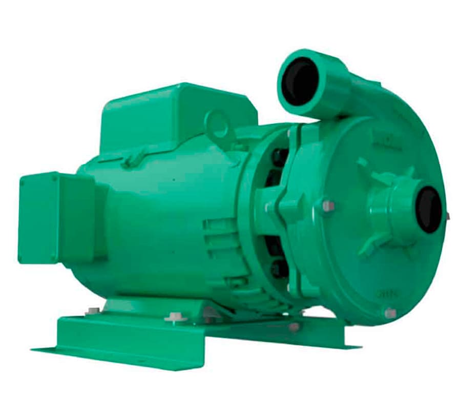 [1E0665] Motobomba Centrifuga 10Hp 220V 1F 1.5X1.5" Barnes He 1.5 100-1