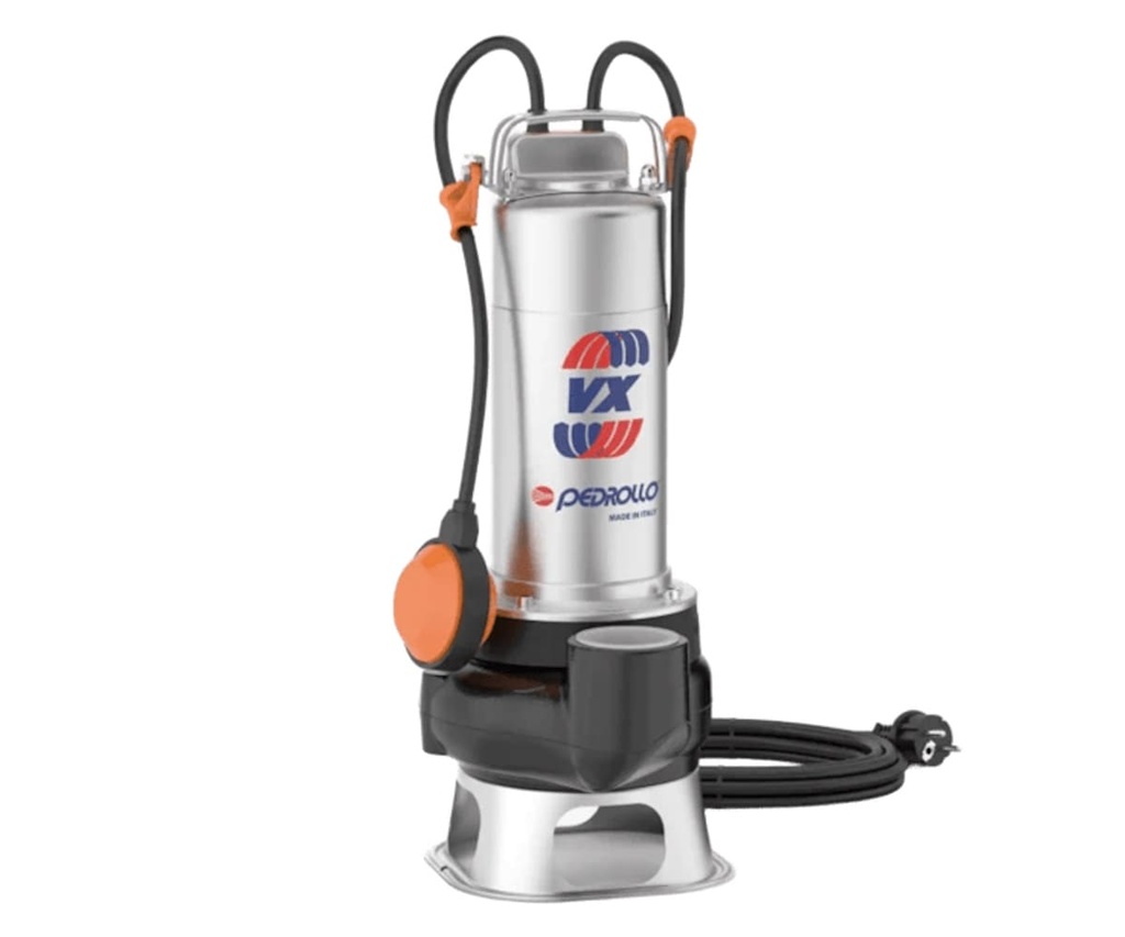 Motobomba Sumergible 1Hp 110V 1F 2" Pedrollo Vxm10/50-N