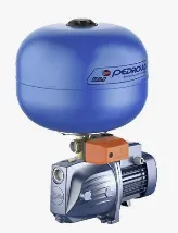 [3-1-31] Equipo de Presión 1 Bomba PLURI-JETm4/80N 0.75Hp 110V/220 1F 30-50Psi 1TM  24 litros (tipo esférico) Pedrollo Hydrofresh