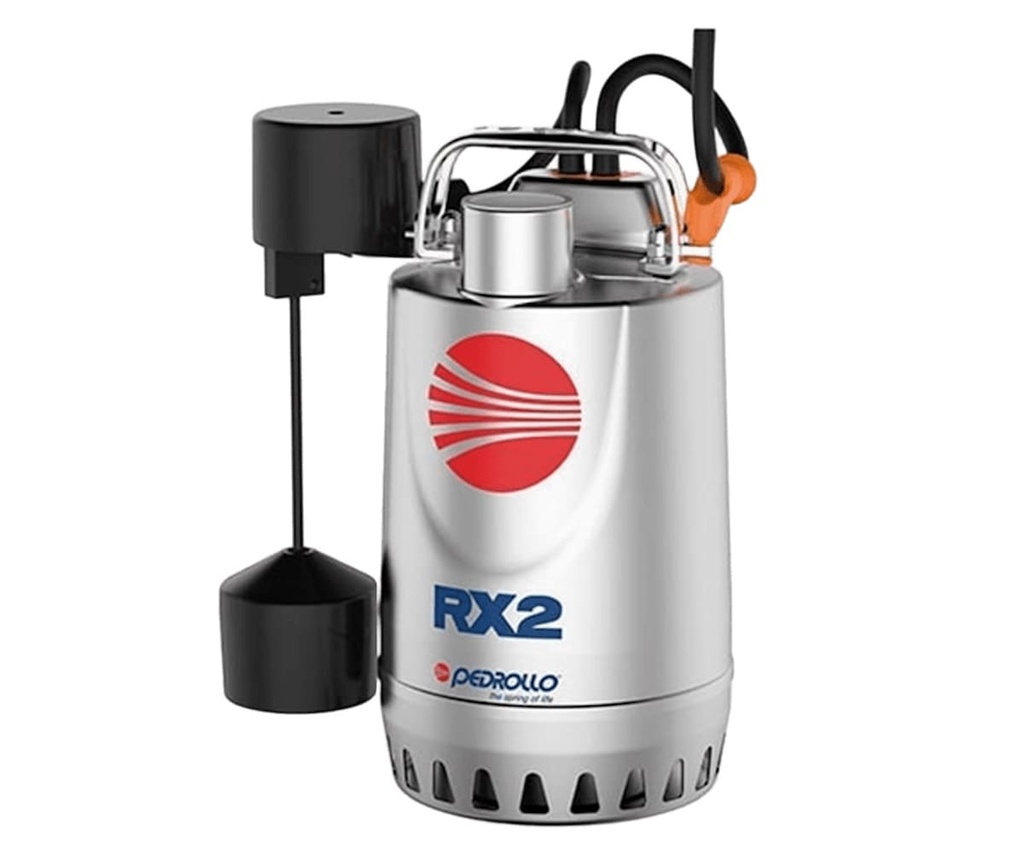 Motobomba Sumergible 0.33Hp  110V 1F Pedrollo Rxm1-Gm