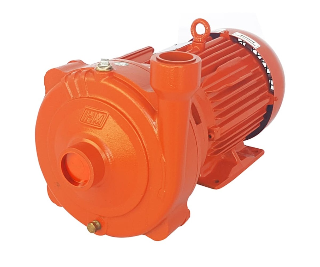 Motobomba Centrifuga 5Hp 220-440V 3F 1.5X1.5" IHM Hy-Flo 15H-5Tw-IE3