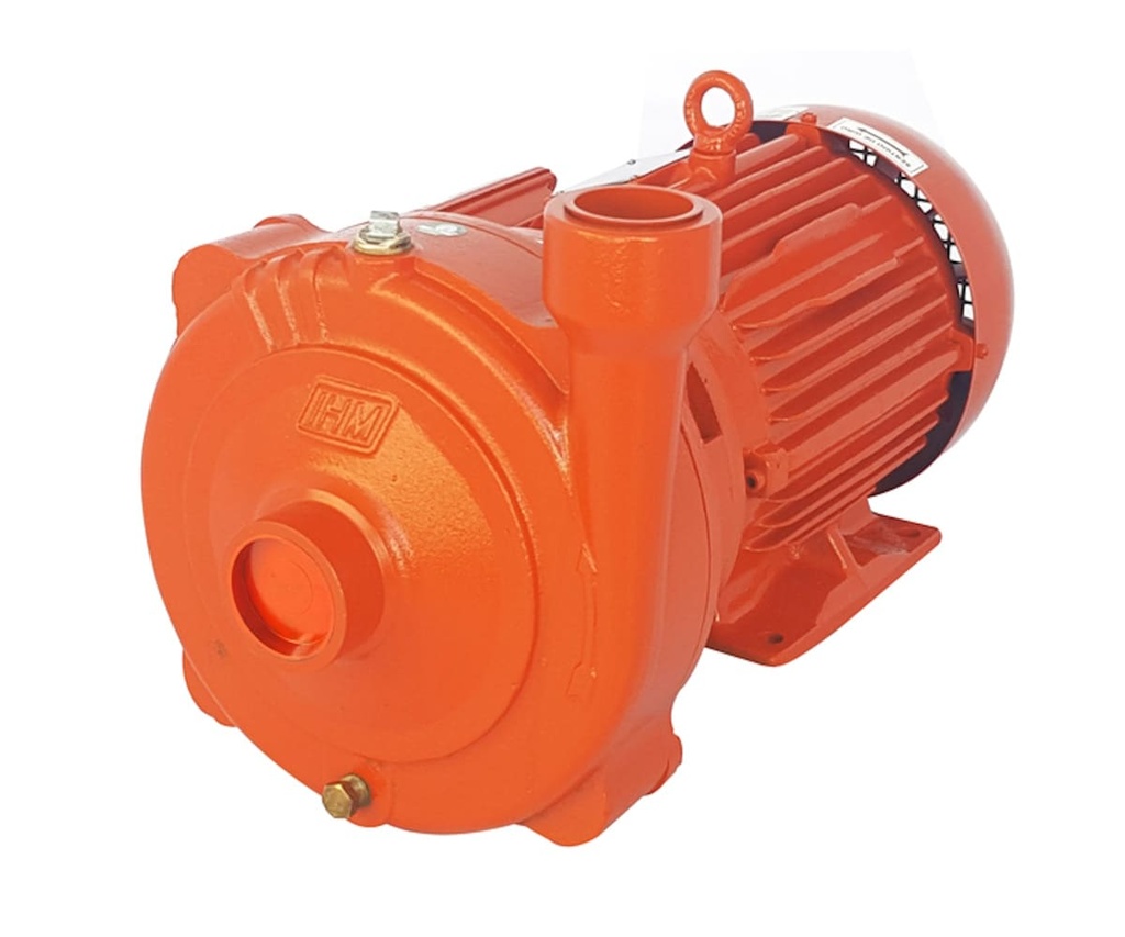 Motobomba Centrifuga 6Hp 220-440V 3F 1.5X1.5" Ihm Hy-Flo 15H-6W-IE3