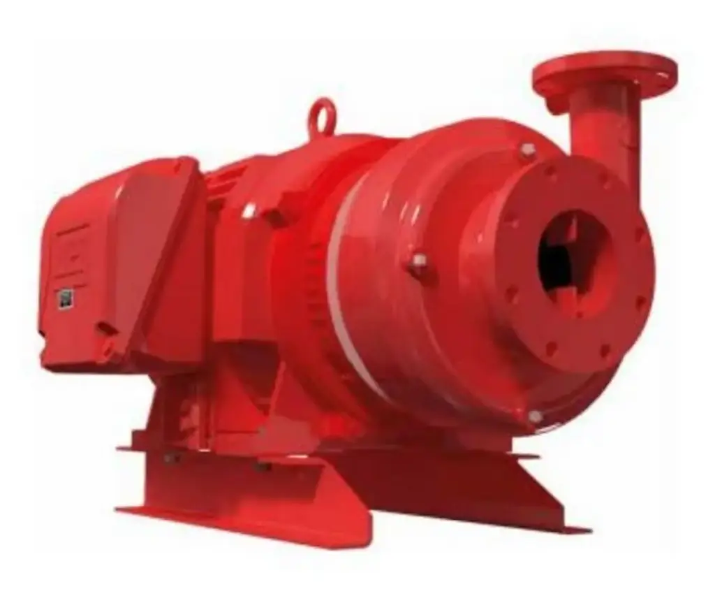 Motobomba Centrifuga 100Hp 220-440V 3F 5X3” Barnes Ge 3H 1000 Motor Listado Fire Pump