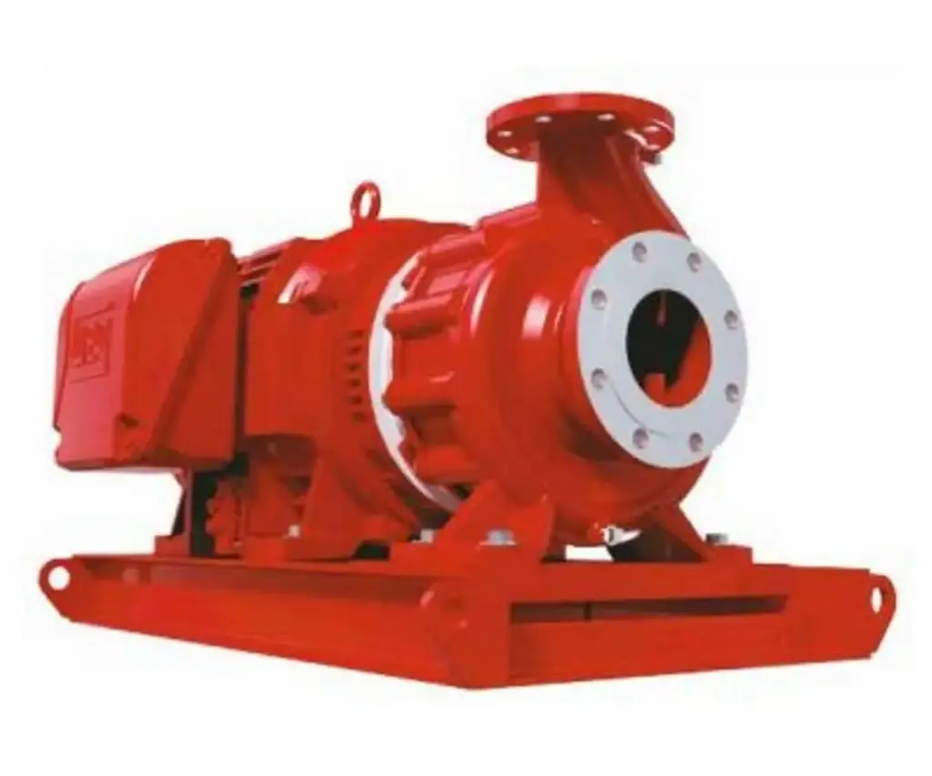 Motobomba Centrifuga 125Hp 220-680V 3F 100X80mm Barnes Ie 100x080x315-1250-2 Motor Listado Fire Pump