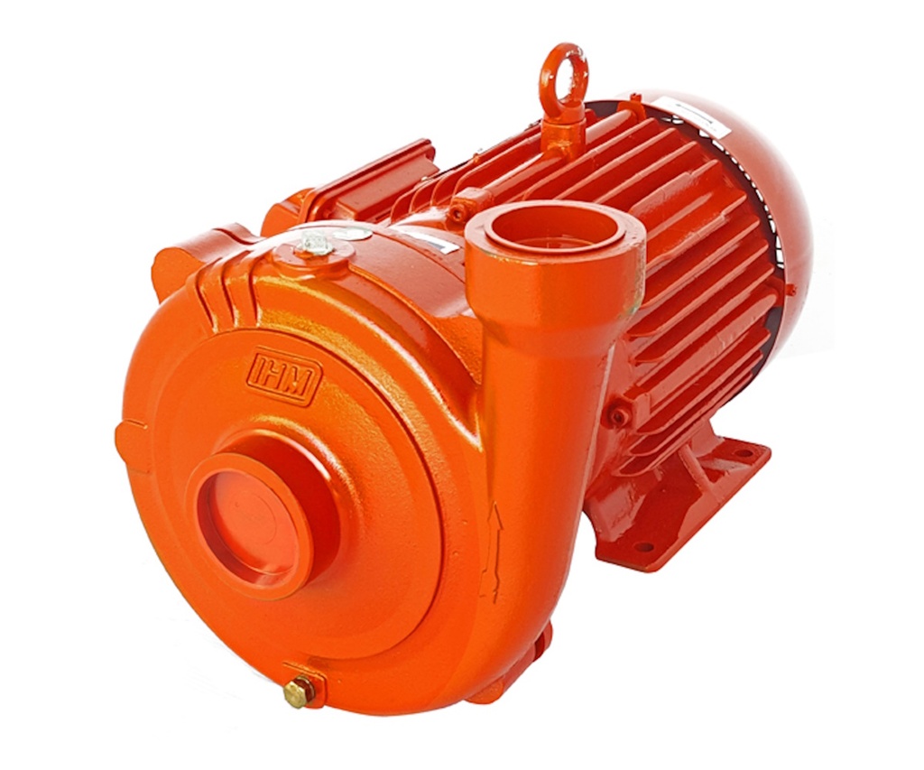 Motobomba Centrifuga 5Hp 220-440V 3F 2X2" Ihm Hy-Flo 20A-5Tw-IE3