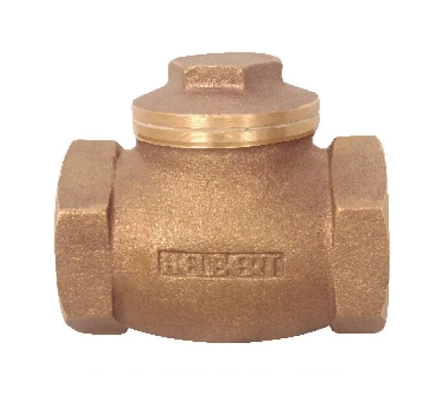 Valvula Cheque Globo 1" Bronce Helbert HHCT025