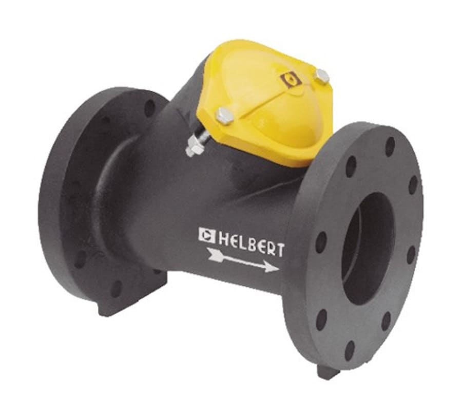 [HICF100] Valvula Cheque Bola 4" Hierro Ductil Helbert HICF100