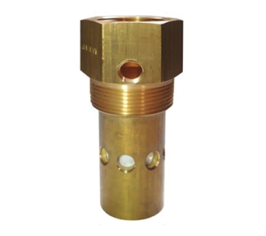 Valvula Cheque 1/2"X3/8”L Tanque Aire Larga Helbert Hpcl009