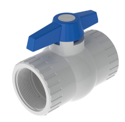 Valvula PVC 1" Roscada Helbert BBPC025