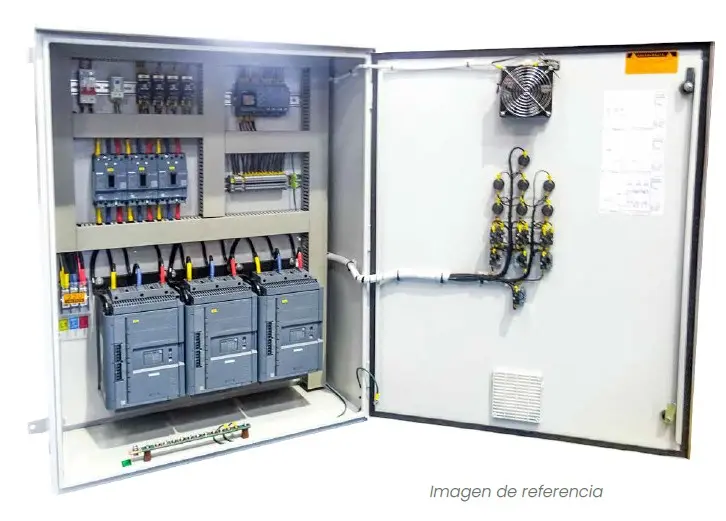 Tablero Control Arranque Suave 3 Bombas 10Hp 3F 220V  SIEMENS 3RW40