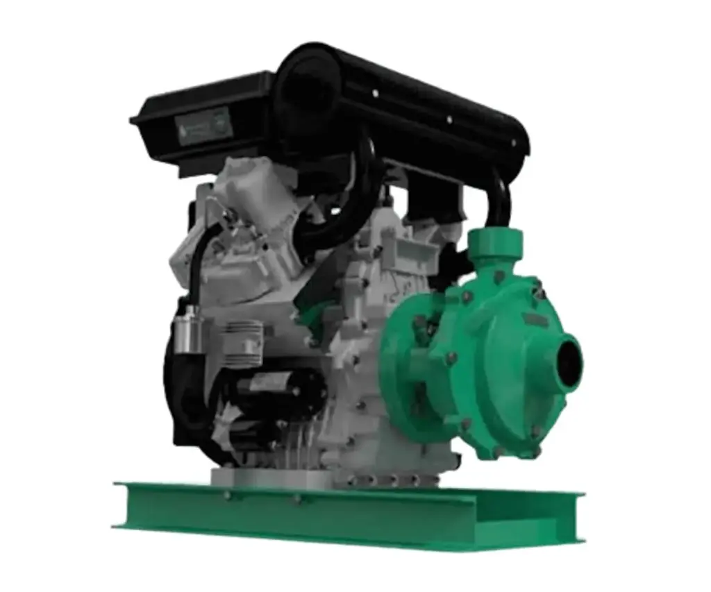 [1E0807] Motobomba Centrifuga 27Hp Diesel 2X2" Barnes Hd 2 270-2 Hf-E